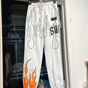 White Flame Joggers